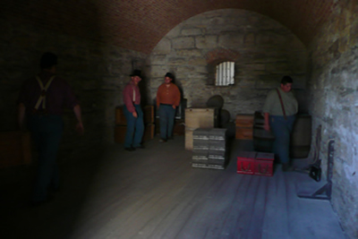 Cleaning the Powder Magazine